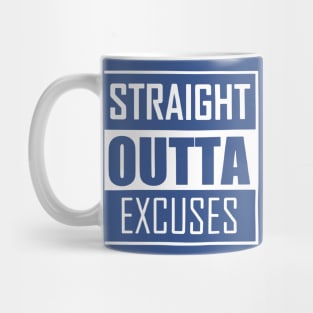 Straight Outta Excuses Romans Mug